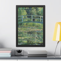 Claude Monet - Water Lilies and Japanese Bridge - Framed Posters