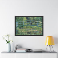 Claude Monet - Water Lilies and Japanese Bridge - Framed Posters