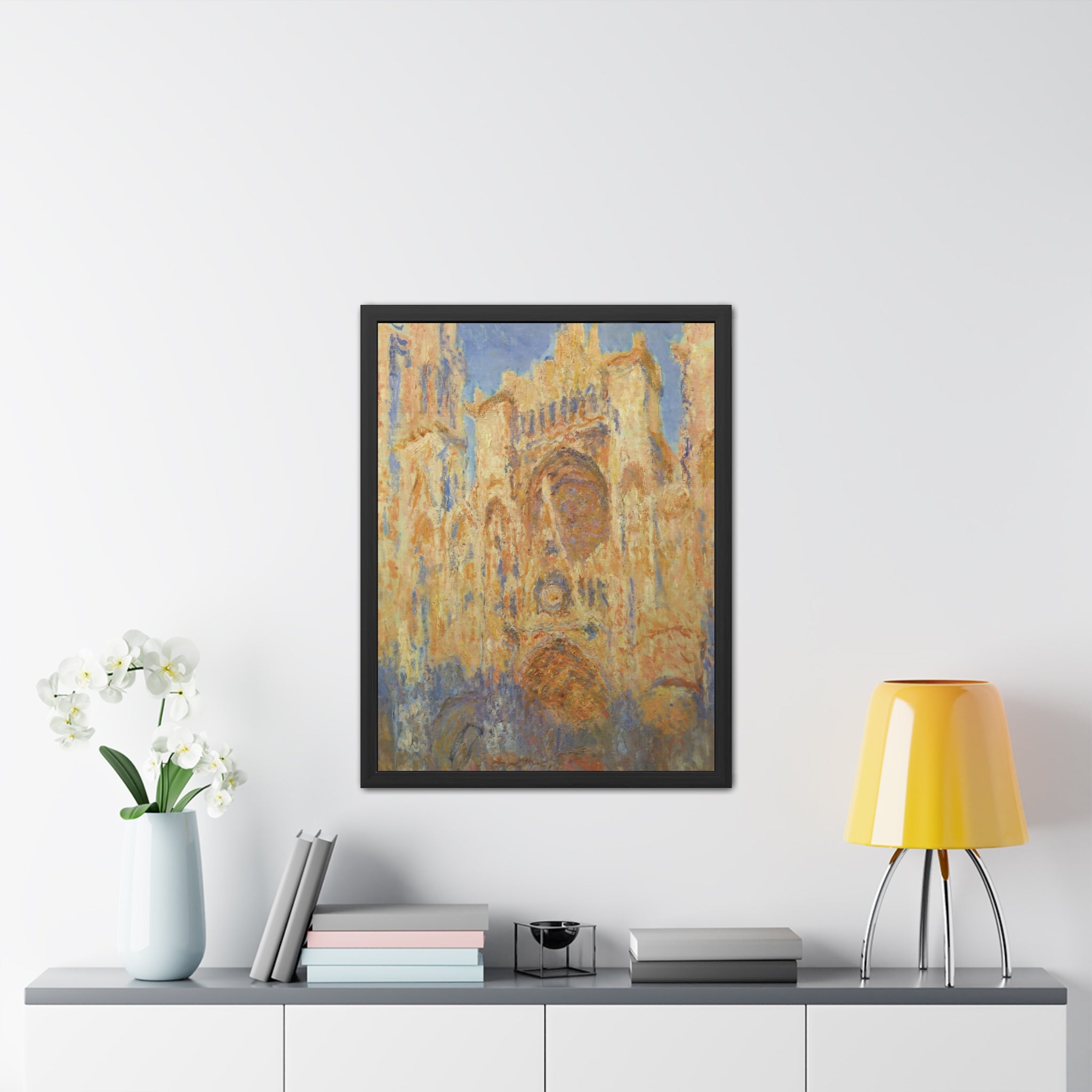 Claude Monet - Rouen Cathedral  - Framed Posters