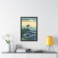 Katsushika Hokusai - Kajikazawa in Kai province - Framed Posters