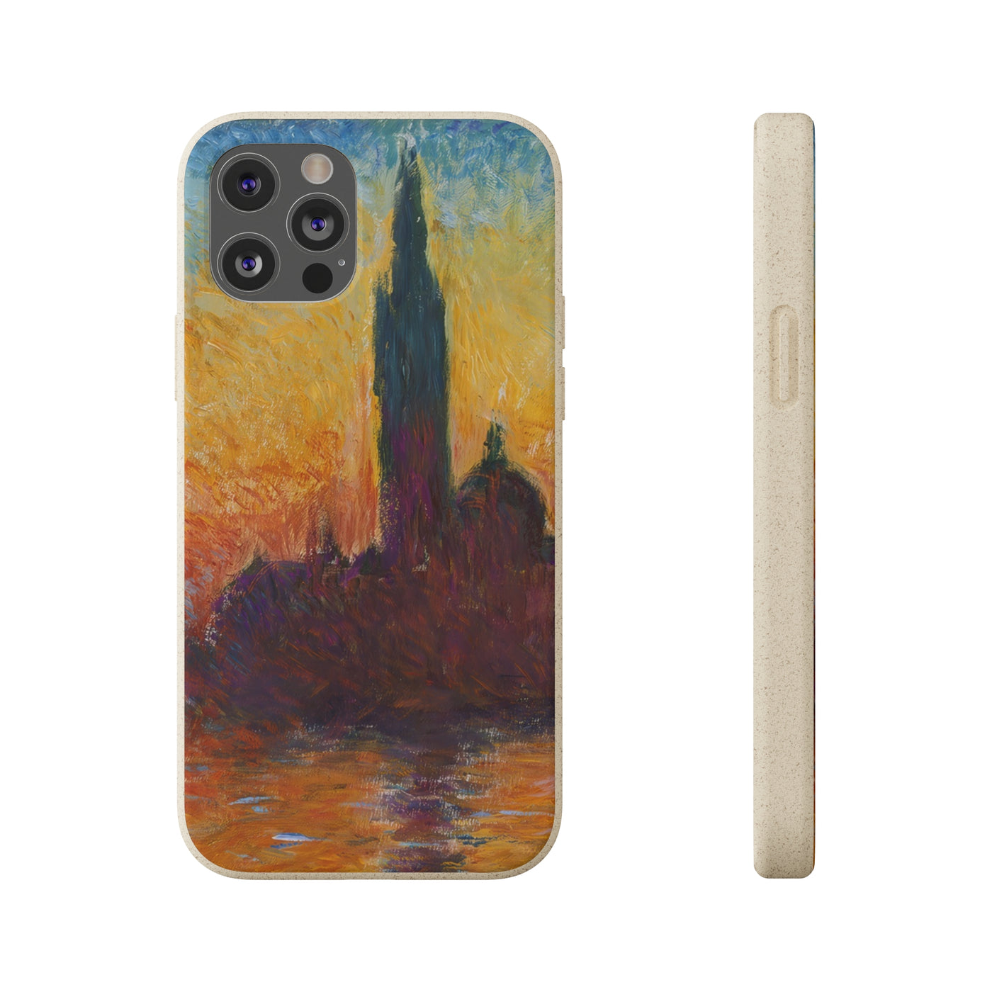 Claude Monet - San giorgio maggiore by twilight - Biodegradable Cases