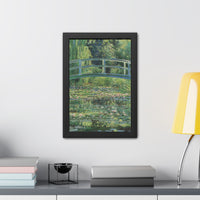 Claude Monet - Water Lilies and Japanese Bridge - Framed Posters