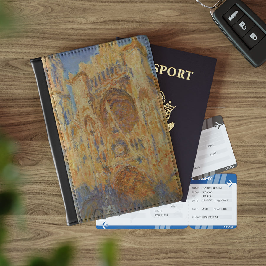 Claude Monet - Rouen Cathedral  - Passport Cover