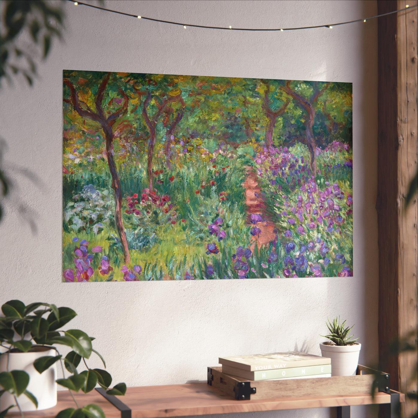 Claude Monet - The Artist's Garden at Giverny - Fine Art Posters