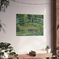 Claude Monet - Water Lilies and Japanese Bridge - Fine Art Posters