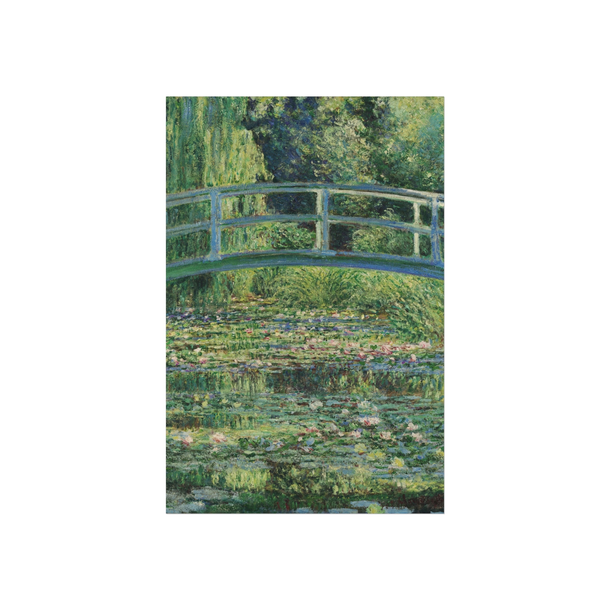 Claude Monet - Water Lilies and Japanese Bridge - Fine Art Posters