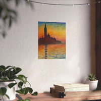 Claude Monet - San giorgio maggiore by twilight -  Fine Art Posters