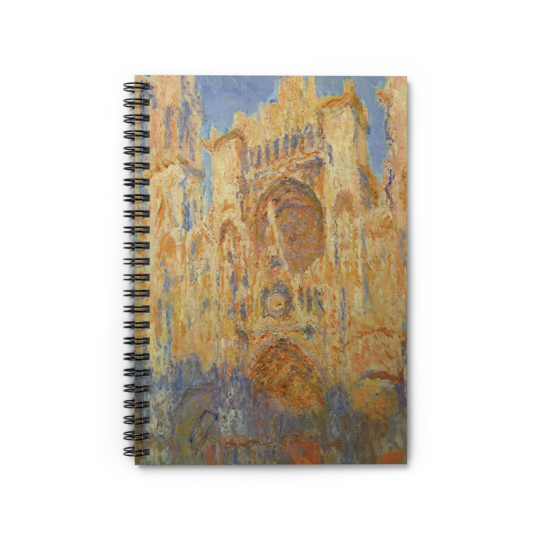 Claude Monet - Rouen Cathedral  - Spiral Notebook - Ruled Line