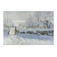 Claude Monet - The Magpie - Area Rugs