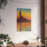 Claude Monet - San giorgio maggiore by twilight -  Fine Art Posters