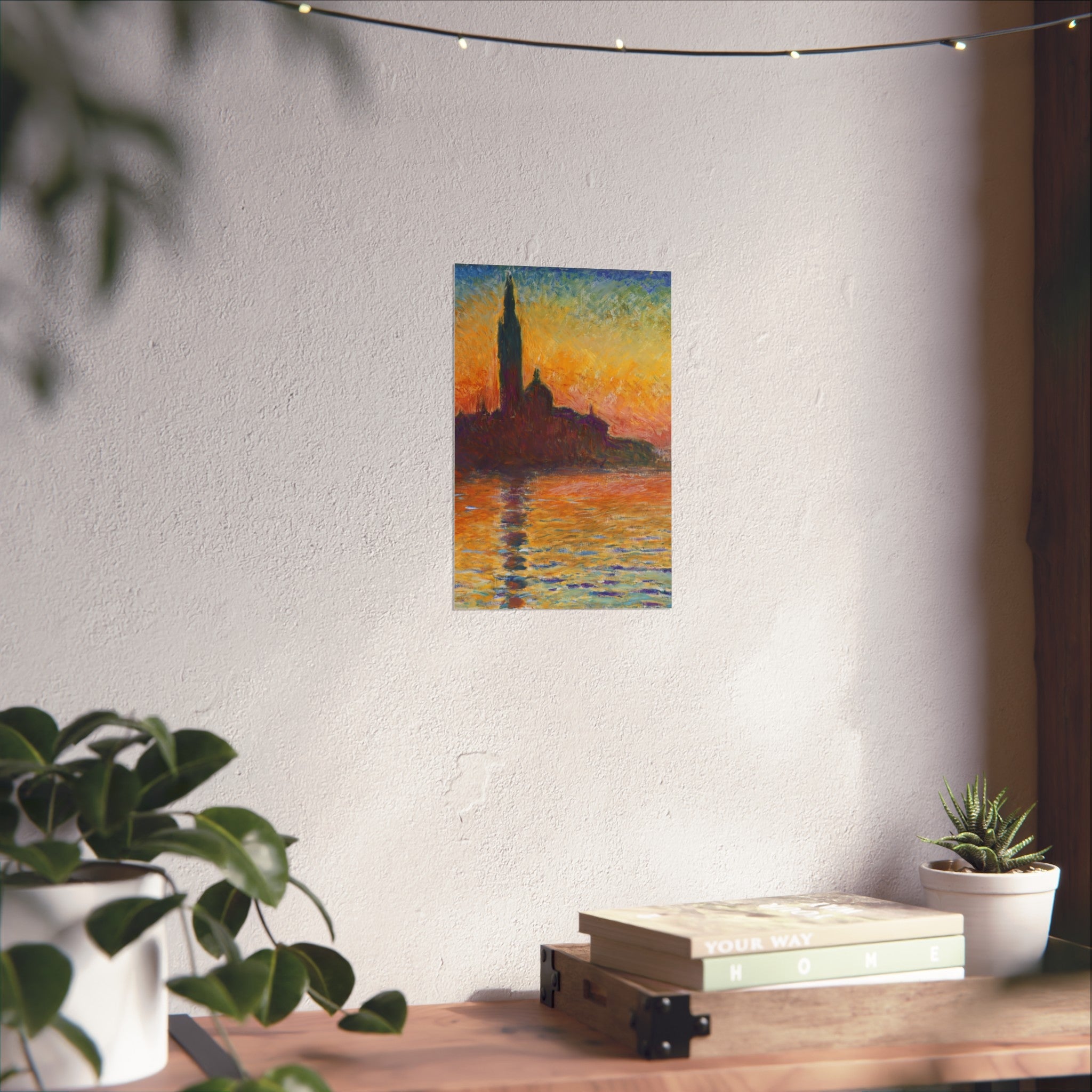 Claude Monet - San giorgio maggiore by twilight -  Fine Art Posters