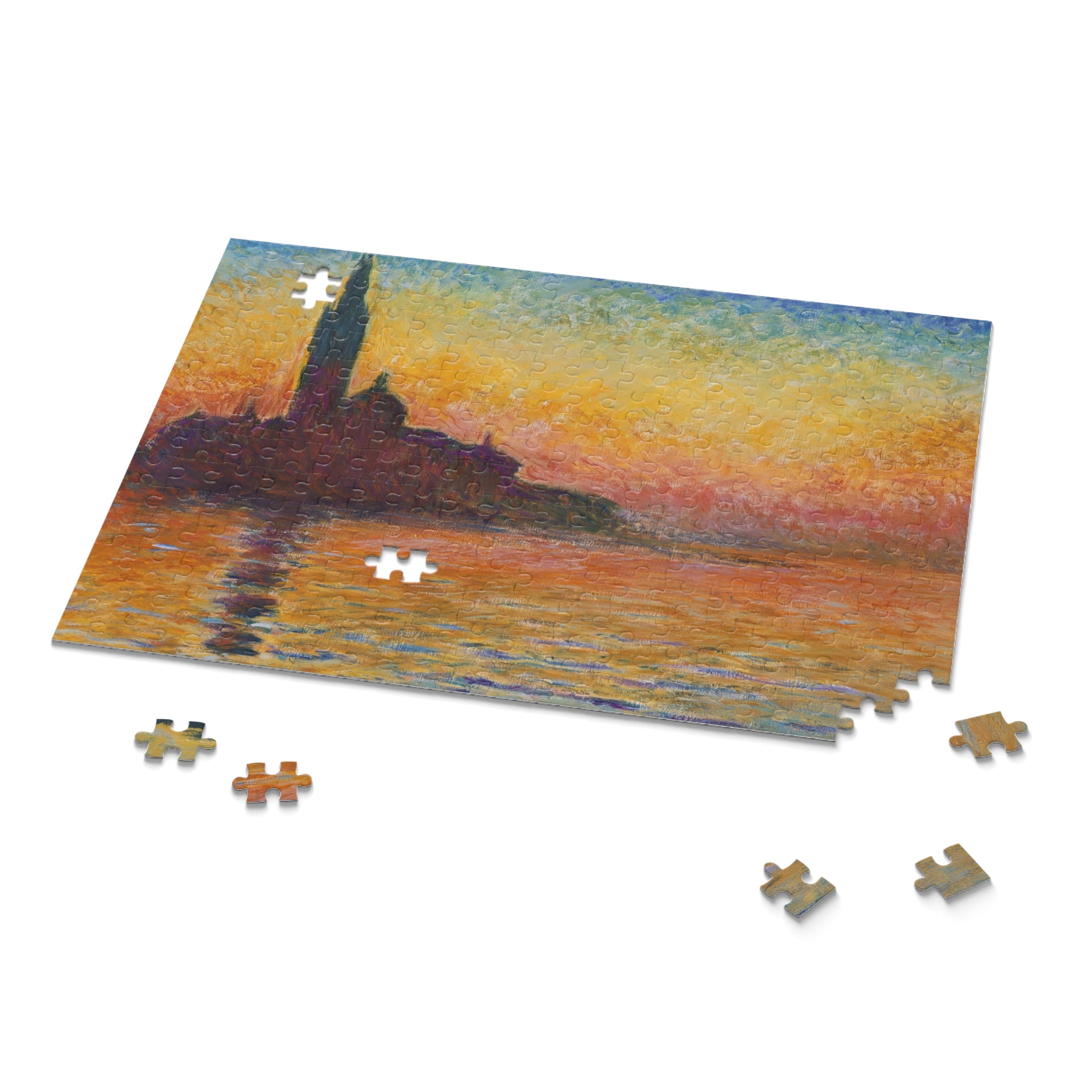 Claude Monet - San giorgio maggiore by twilight - Puzzle (120, 252, 500-Piece)