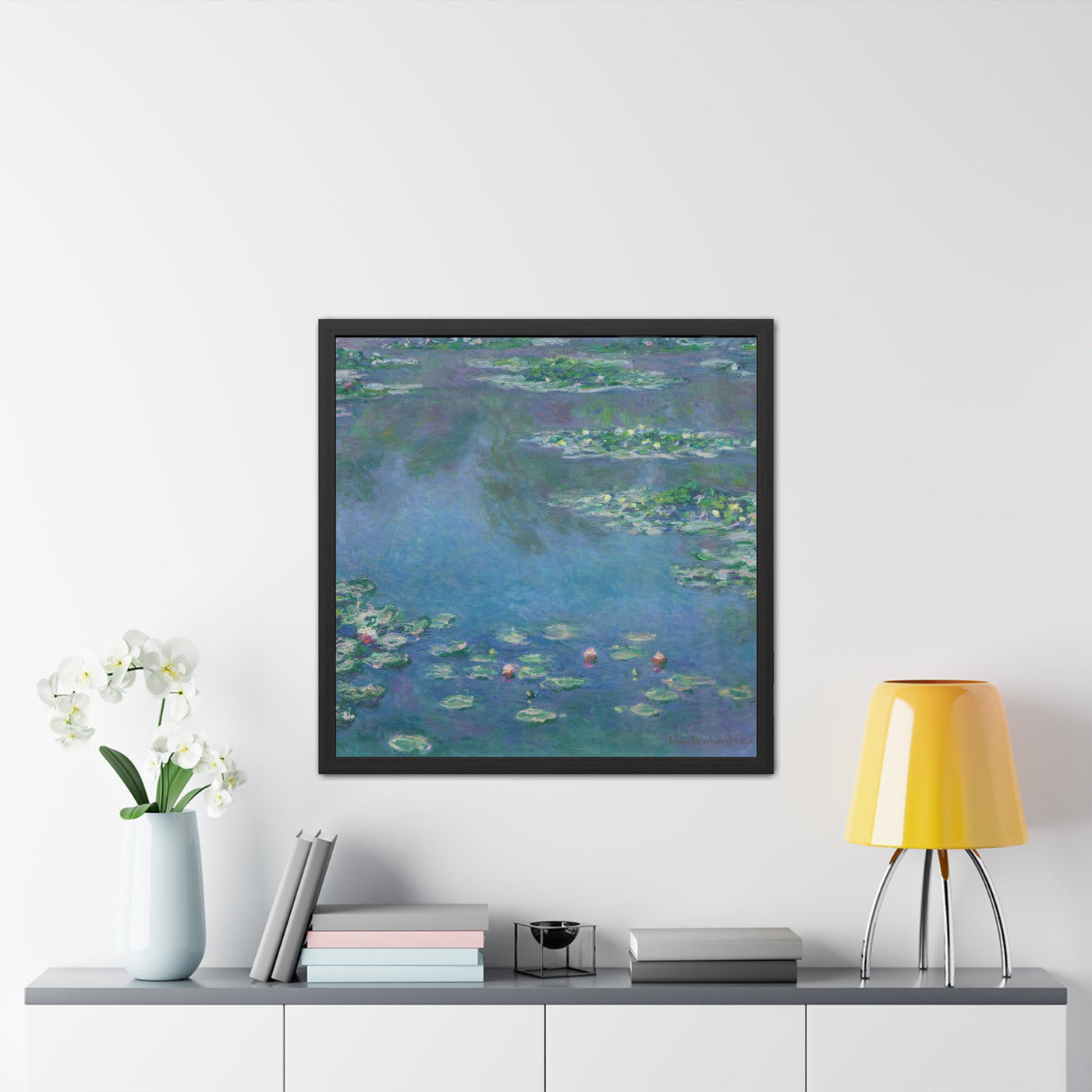 Claude Monet - Water Lilies - 1906, Ryerson - Framed Posters