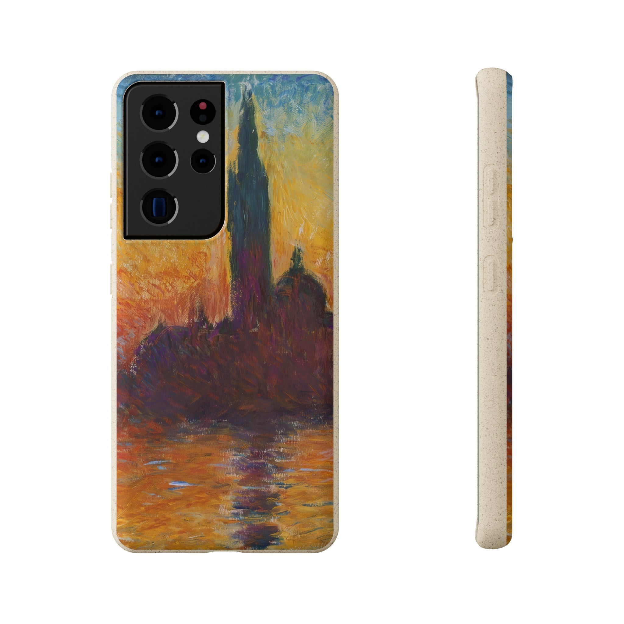 Claude Monet - San giorgio maggiore by twilight - Biodegradable Cases