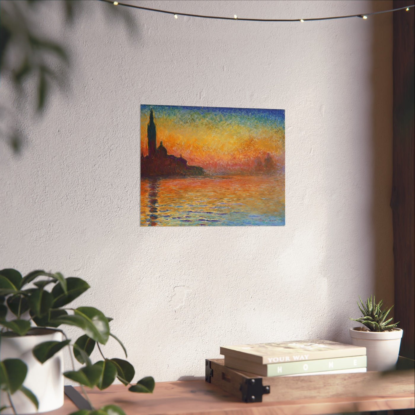 Claude Monet - San giorgio maggiore by twilight -  Fine Art Posters