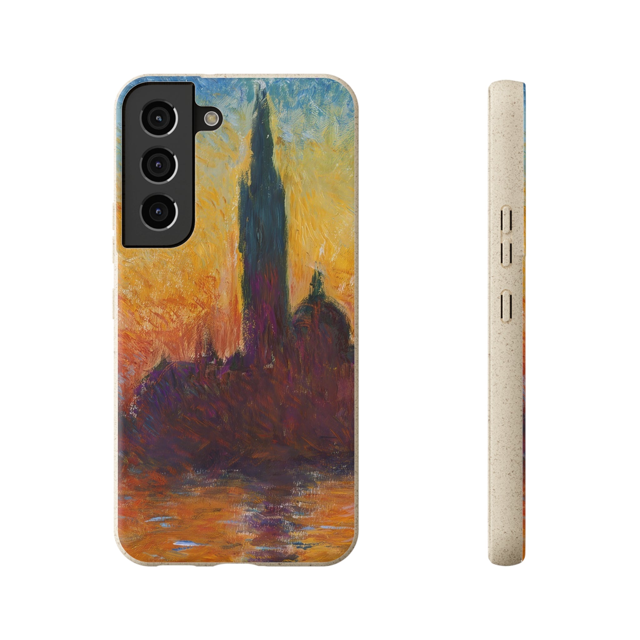 Claude Monet - San giorgio maggiore by twilight - Biodegradable Cases