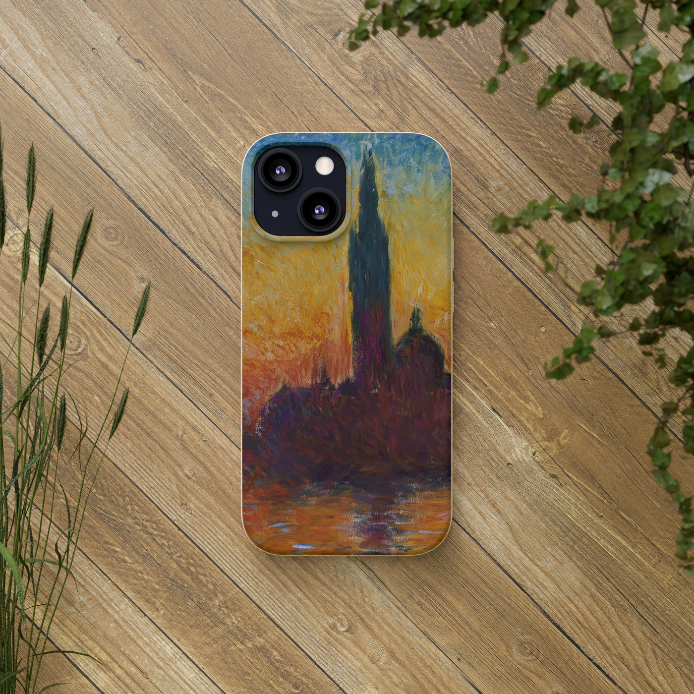 Claude Monet - San giorgio maggiore by twilight - Biodegradable Cases