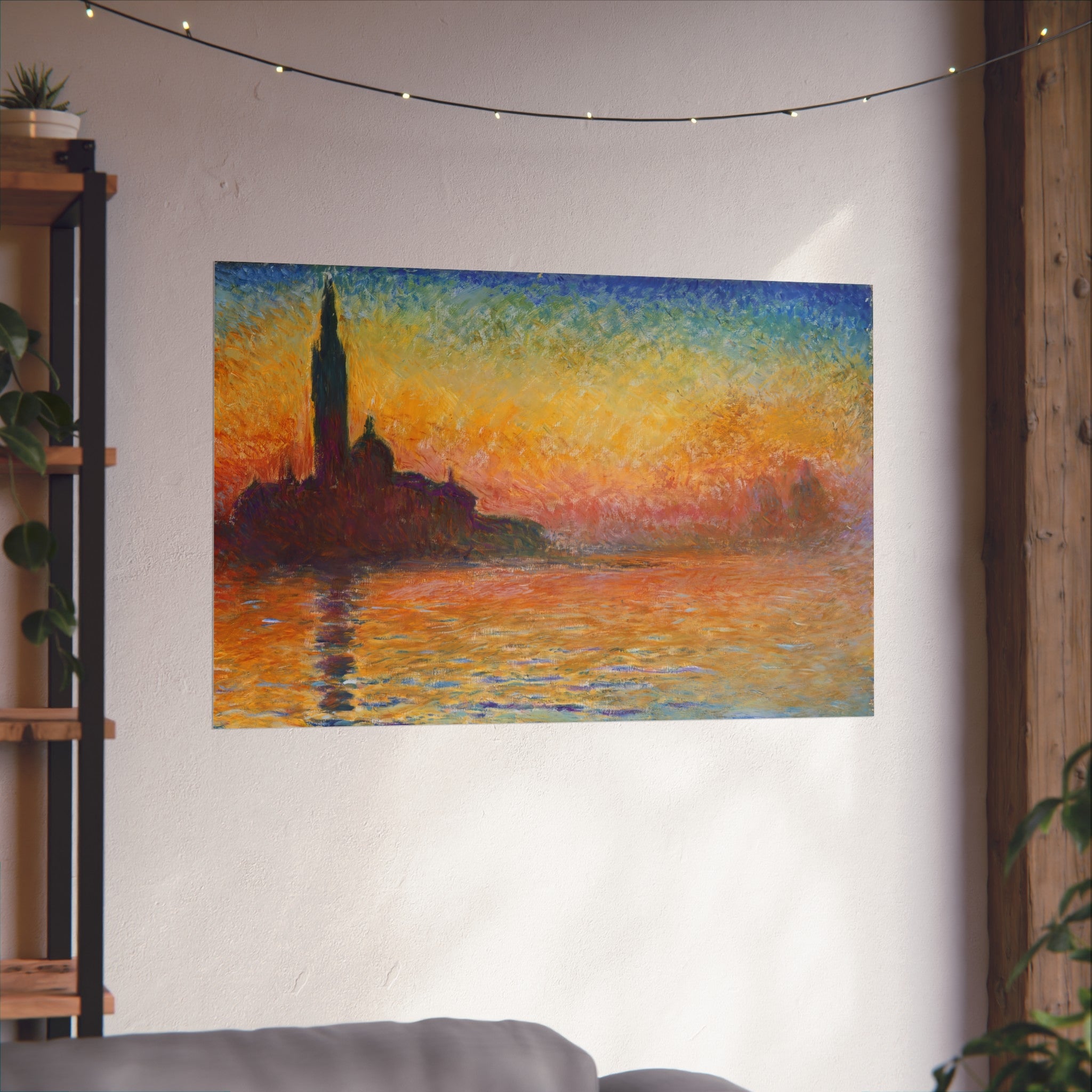 Claude Monet - San giorgio maggiore by twilight -  Fine Art Posters