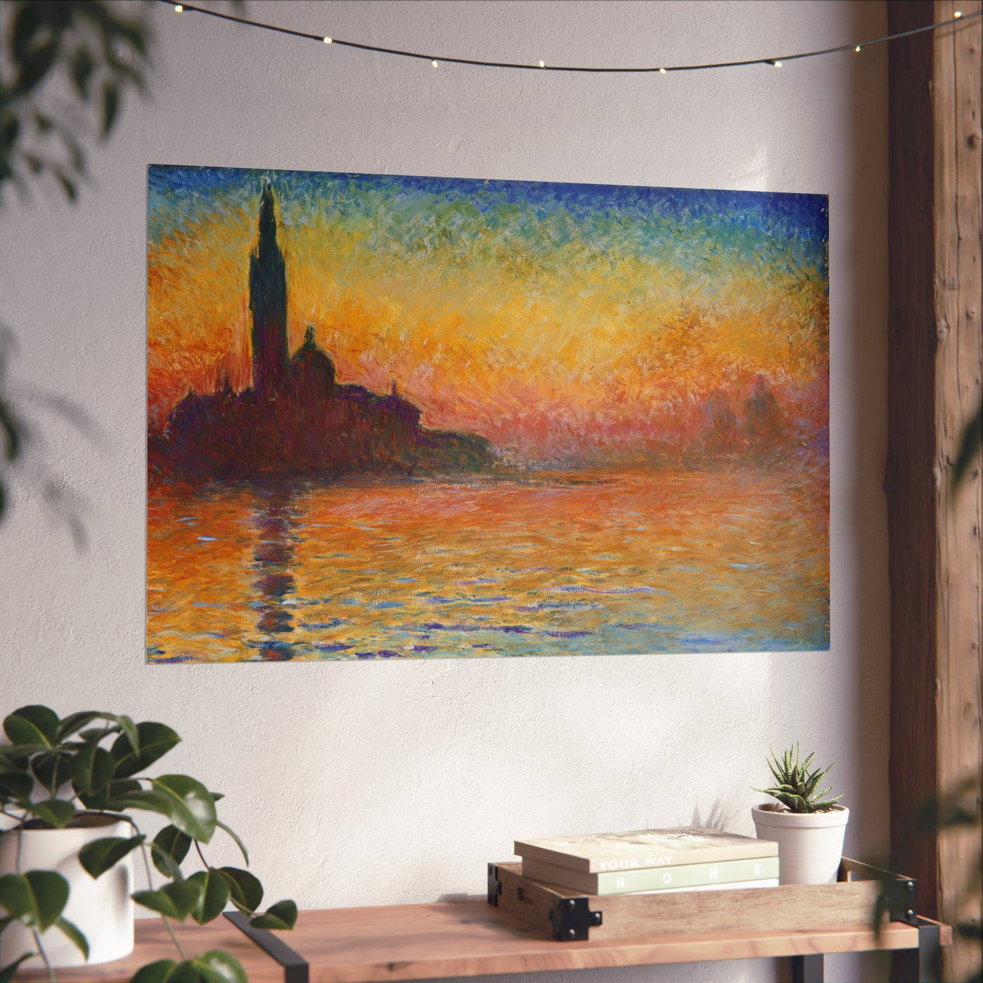 Claude Monet - San giorgio maggiore by twilight -  Fine Art Posters