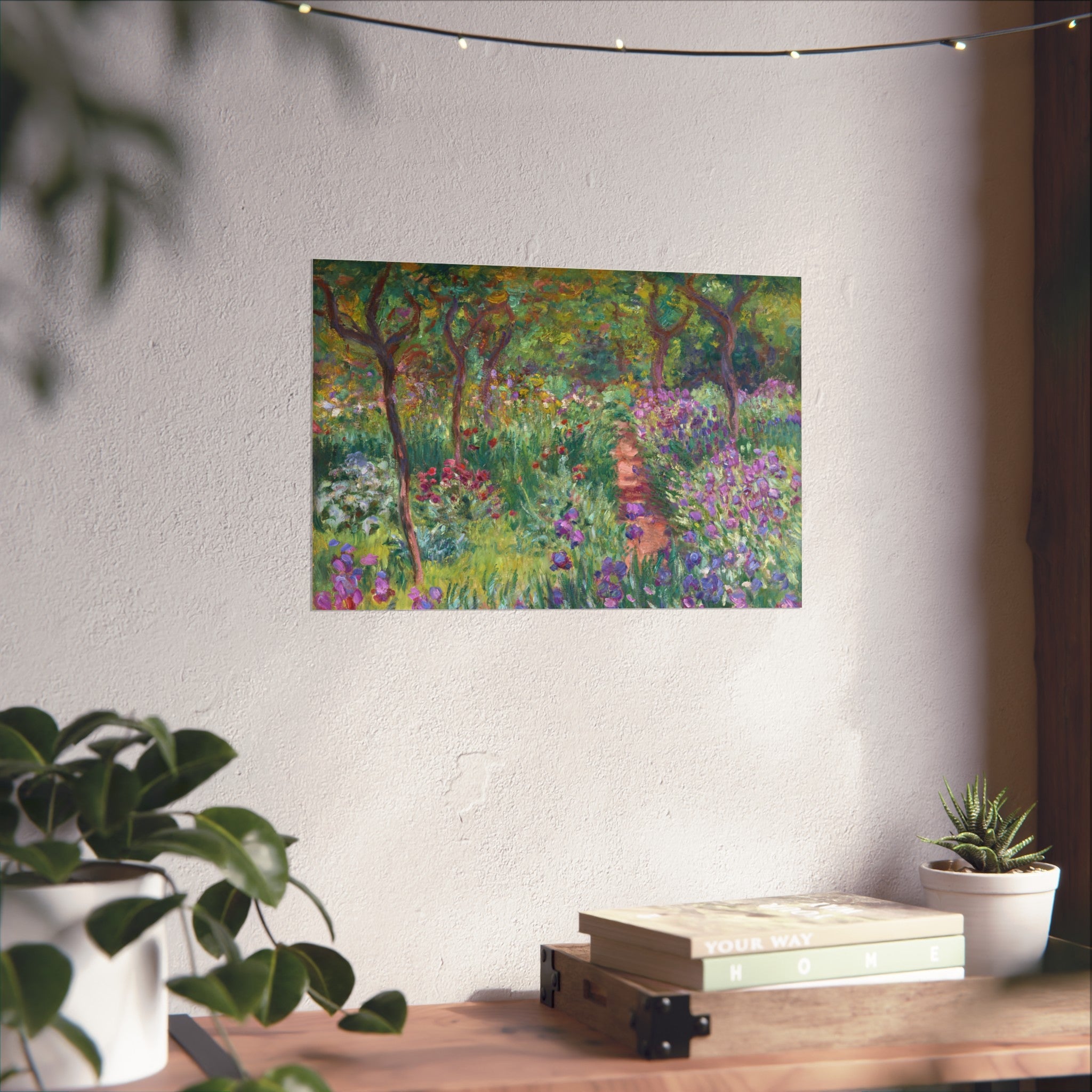 Claude Monet - The Artist's Garden at Giverny - Fine Art Posters