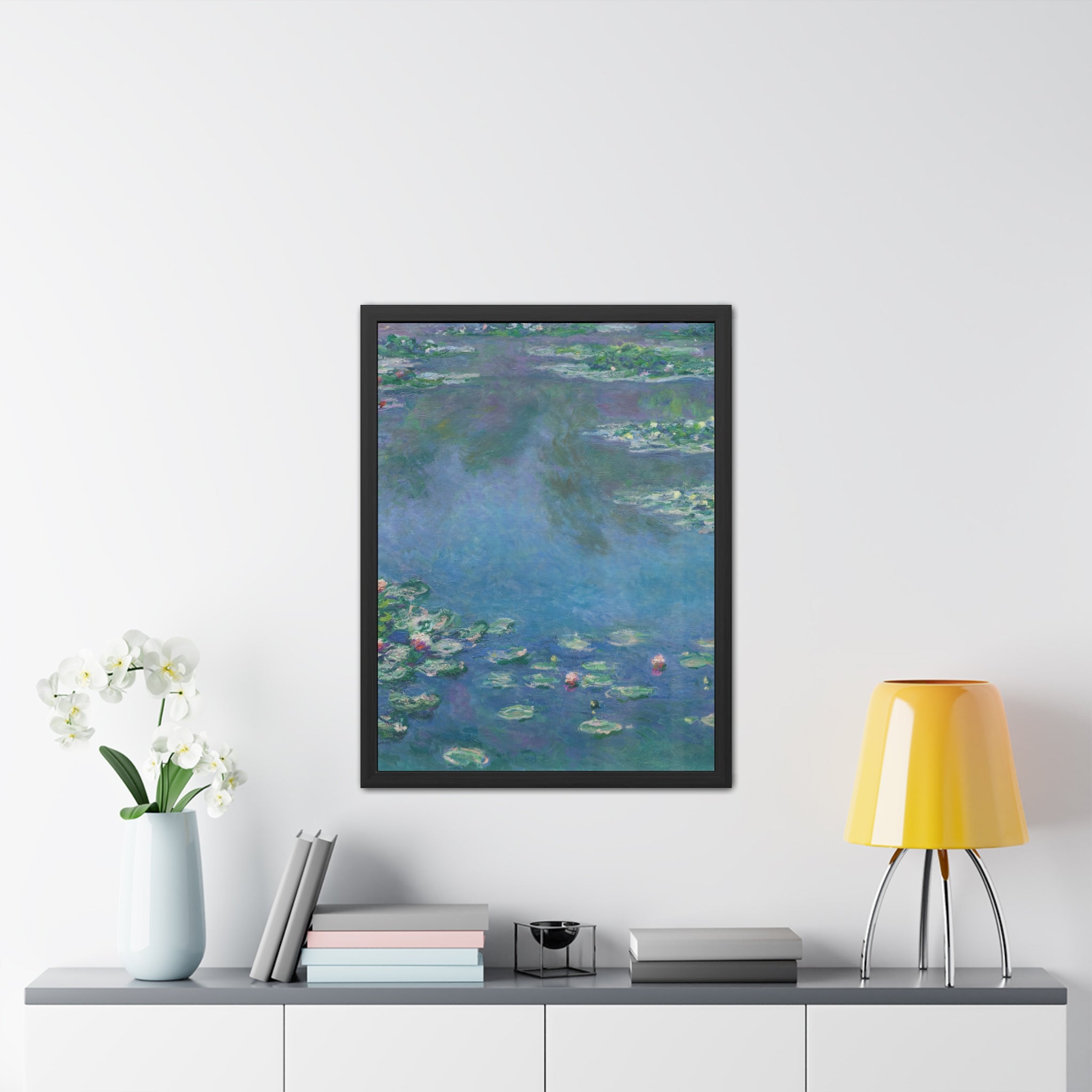 Claude Monet - Water Lilies - 1906, Ryerson - Framed Posters