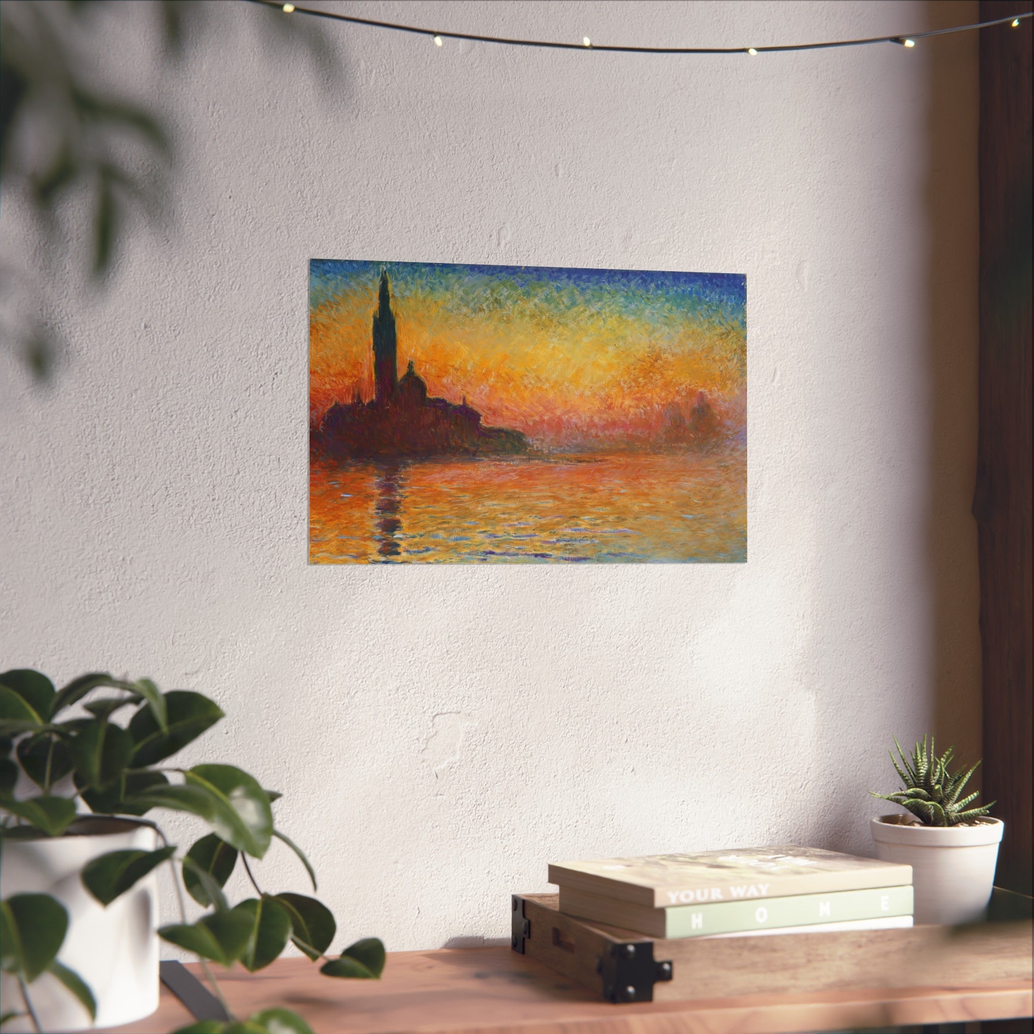 Claude Monet - San giorgio maggiore by twilight -  Fine Art Posters