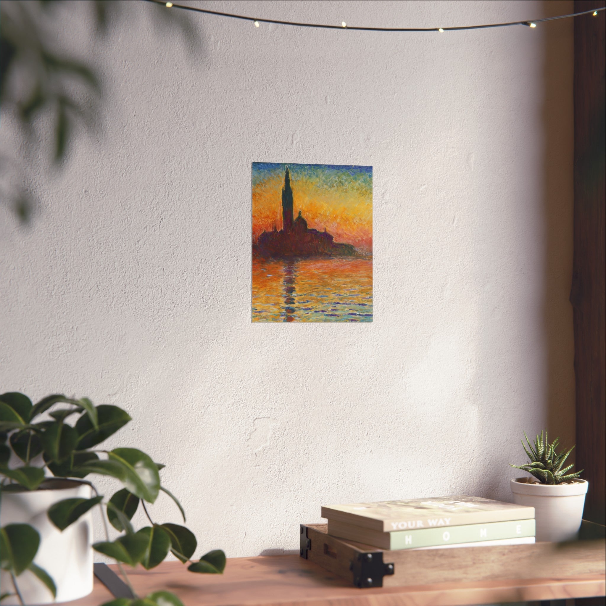 Claude Monet - San giorgio maggiore by twilight -  Fine Art Posters