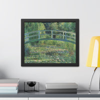 Claude Monet - Water Lilies and Japanese Bridge - Framed Posters