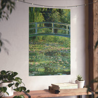 Claude Monet - Water Lilies and Japanese Bridge - Fine Art Posters