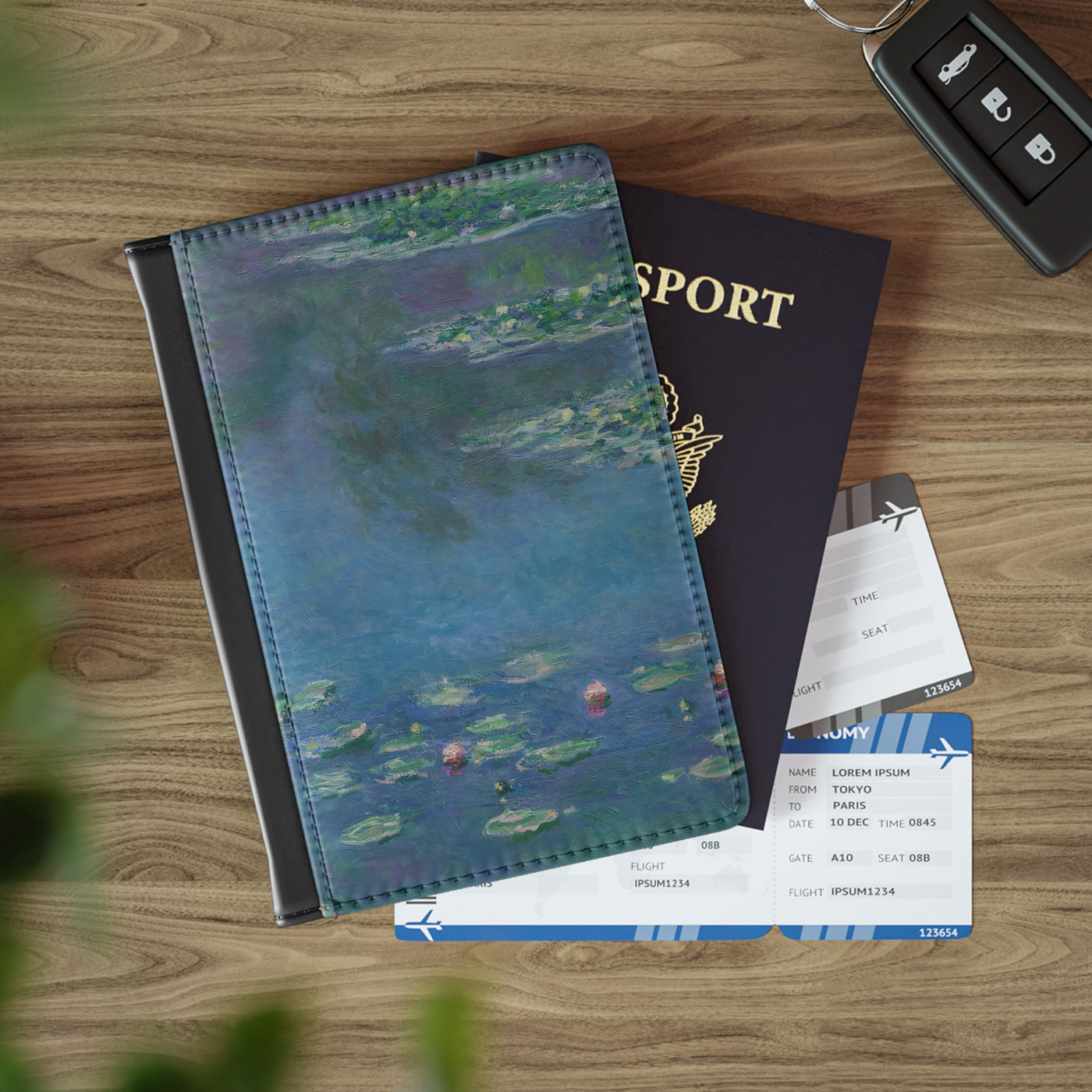 Claude Monet - Water Lilies - 1906, Ryerson - Passport Cover