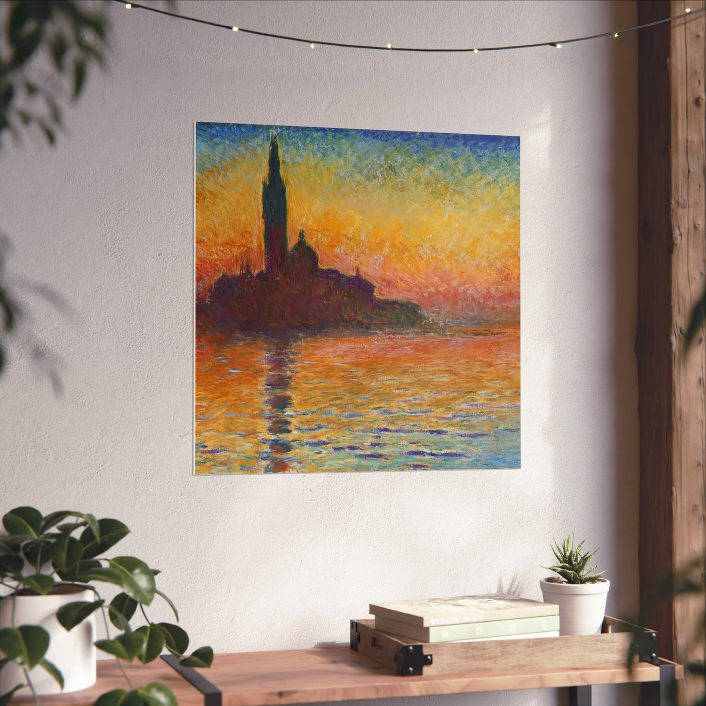 Claude Monet - San giorgio maggiore by twilight -  Fine Art Posters