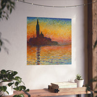 Claude Monet - San giorgio maggiore by twilight -  Fine Art Posters