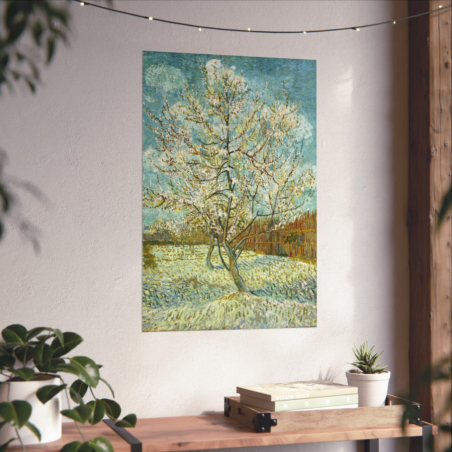 Vincent van Gogh - Peach Tree in Blossom, 1888 -  Fine Art Posters