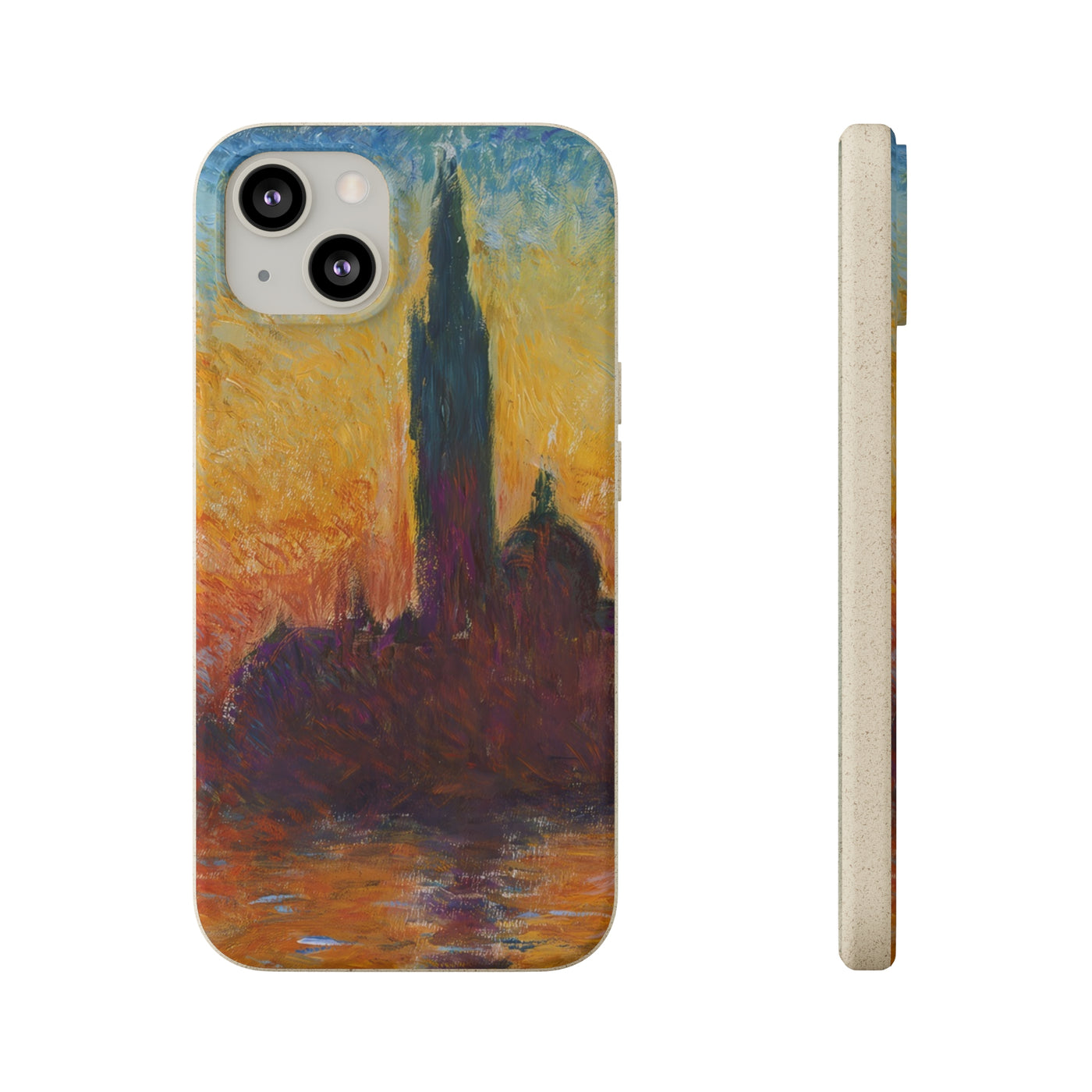 Claude Monet - San giorgio maggiore by twilight - Biodegradable Cases