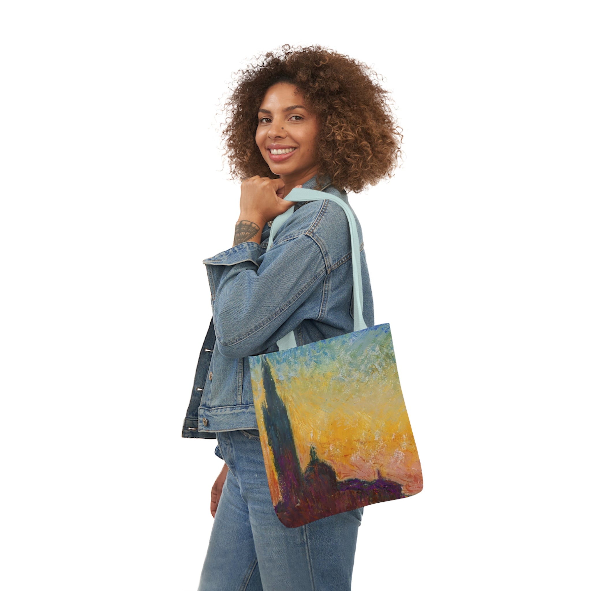 Claude Monet - San giorgio maggiore by twilight -  Canvas Tote Bag, 5-Color Straps