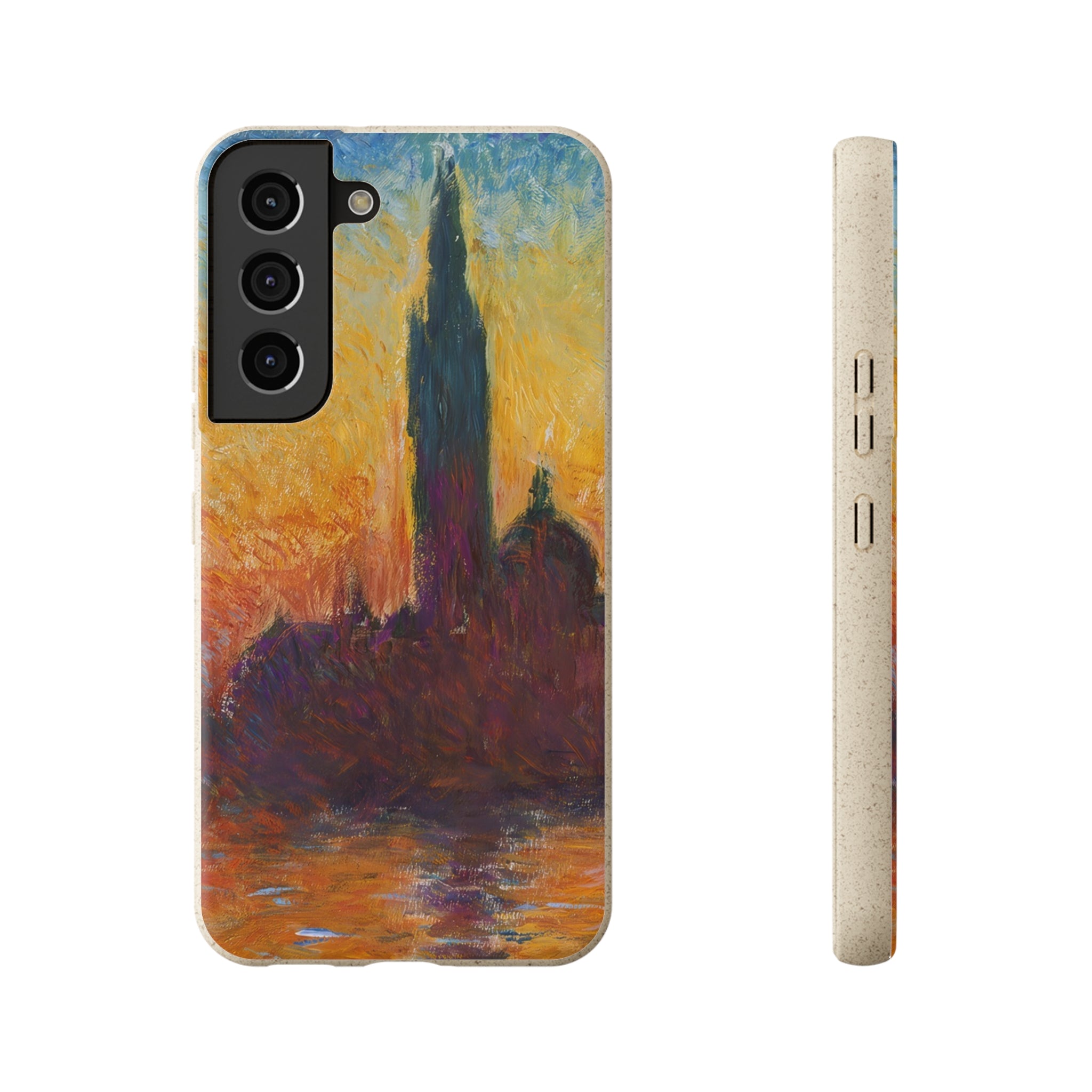 Claude Monet - San giorgio maggiore by twilight - Biodegradable Cases