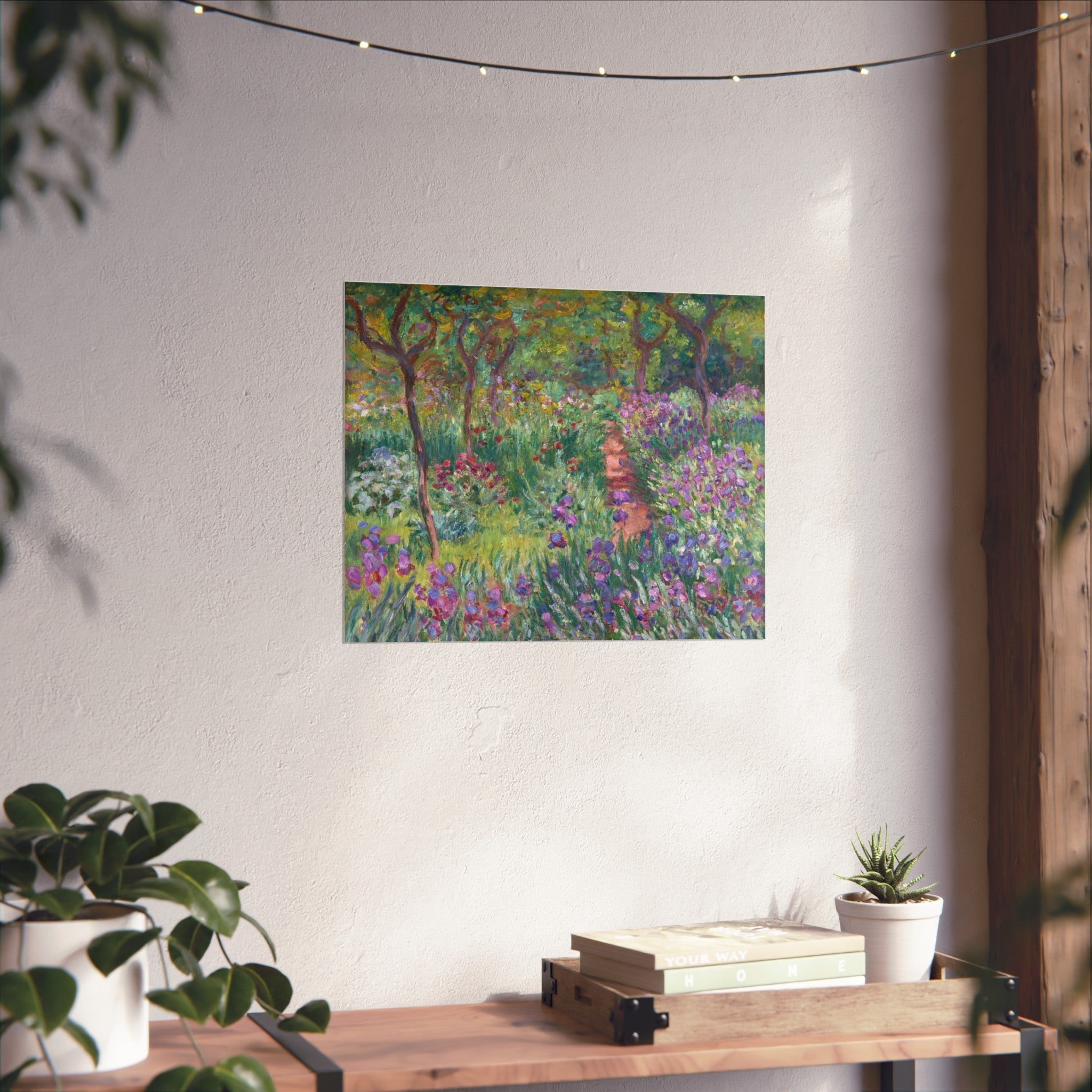 Claude Monet - The Artist's Garden at Giverny - Fine Art Posters