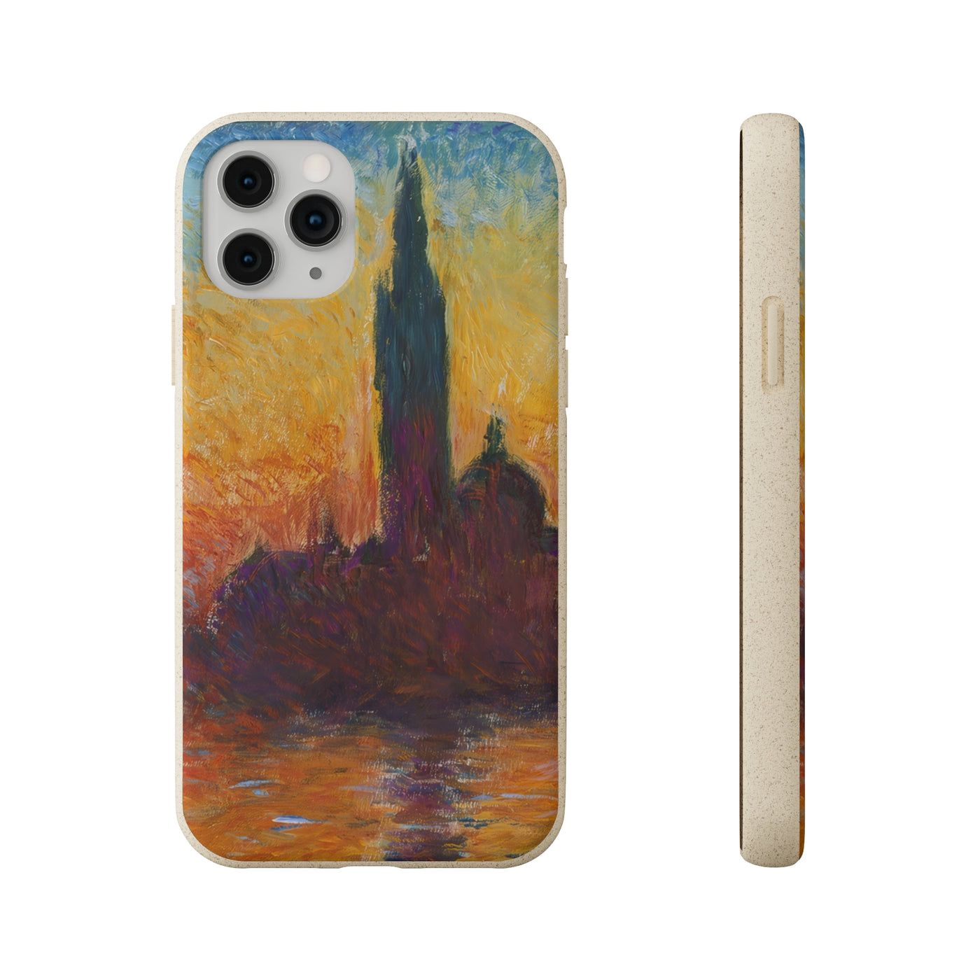 Claude Monet - San giorgio maggiore by twilight - Biodegradable Cases