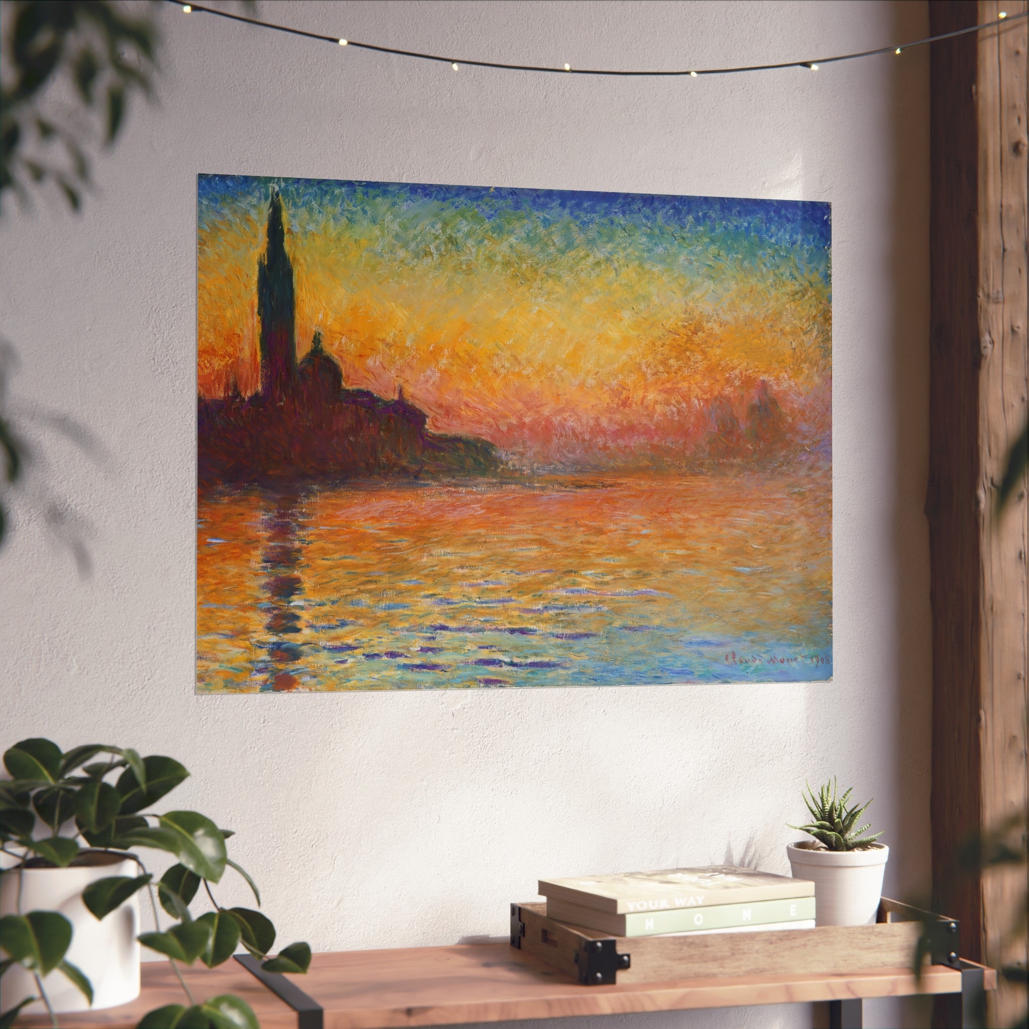 Claude Monet - San giorgio maggiore by twilight -  Fine Art Posters