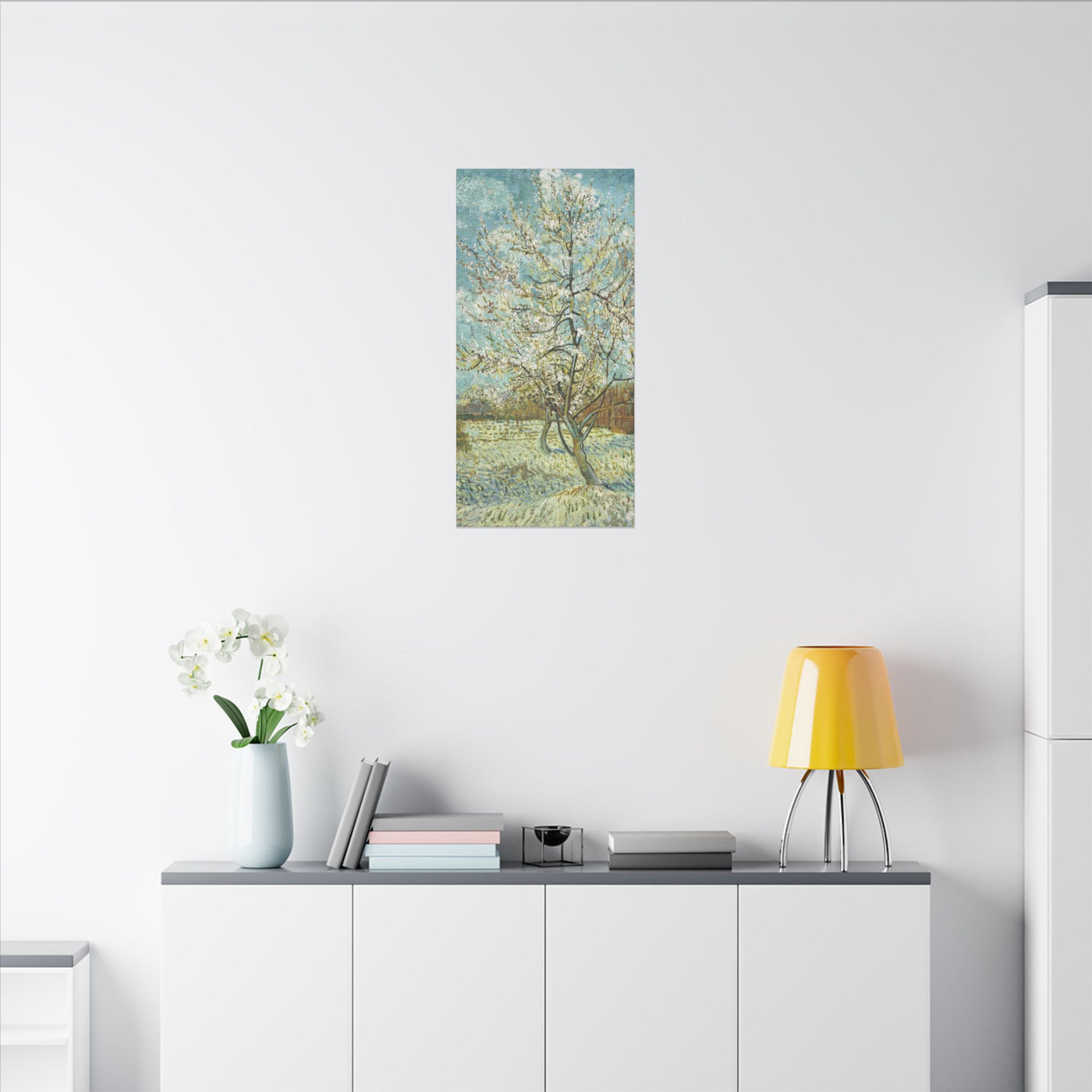 Vincent van Gogh - Peach Tree in Blossom, 1888 - Matte Canvas, Stretched, 0.75" (Multi-Size)