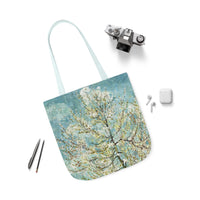 Vincent van Gogh - Peach Tree in Blossom, 1888 - Canvas Tote Bag, 5-Color Straps