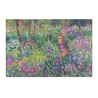 Claude Monet - The Artist's Garden at Giverny - Area Rugs