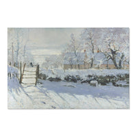 Claude Monet - The Magpie - Area Rugs