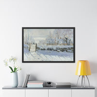 Claude Monet - The Magpie - Framed Posters