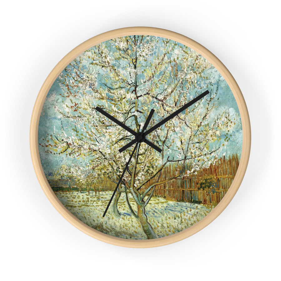 Vincent van Gogh - Peach Tree in Blossom, 1888 - Wall Clock