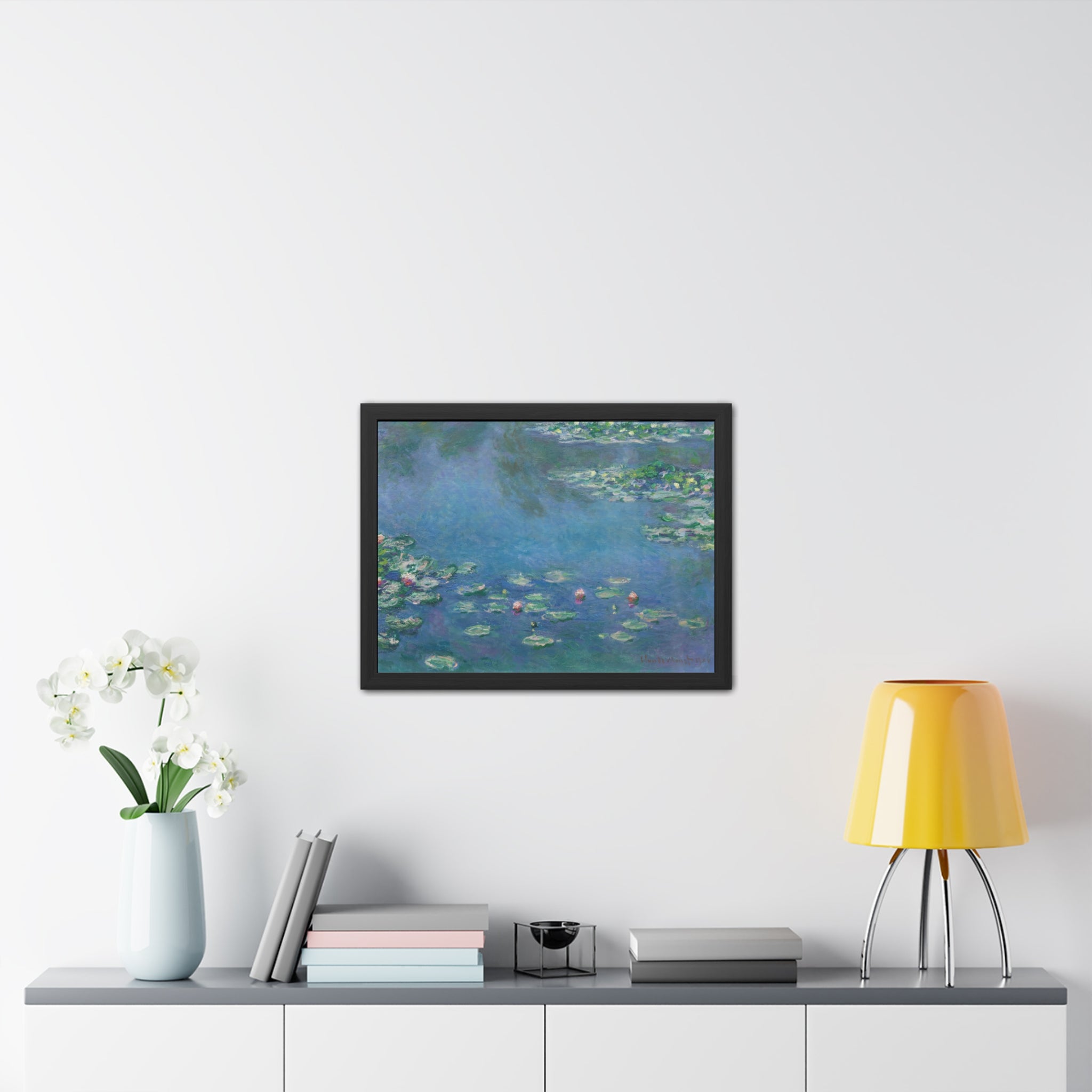 Claude Monet - Water Lilies - 1906, Ryerson - Framed Posters