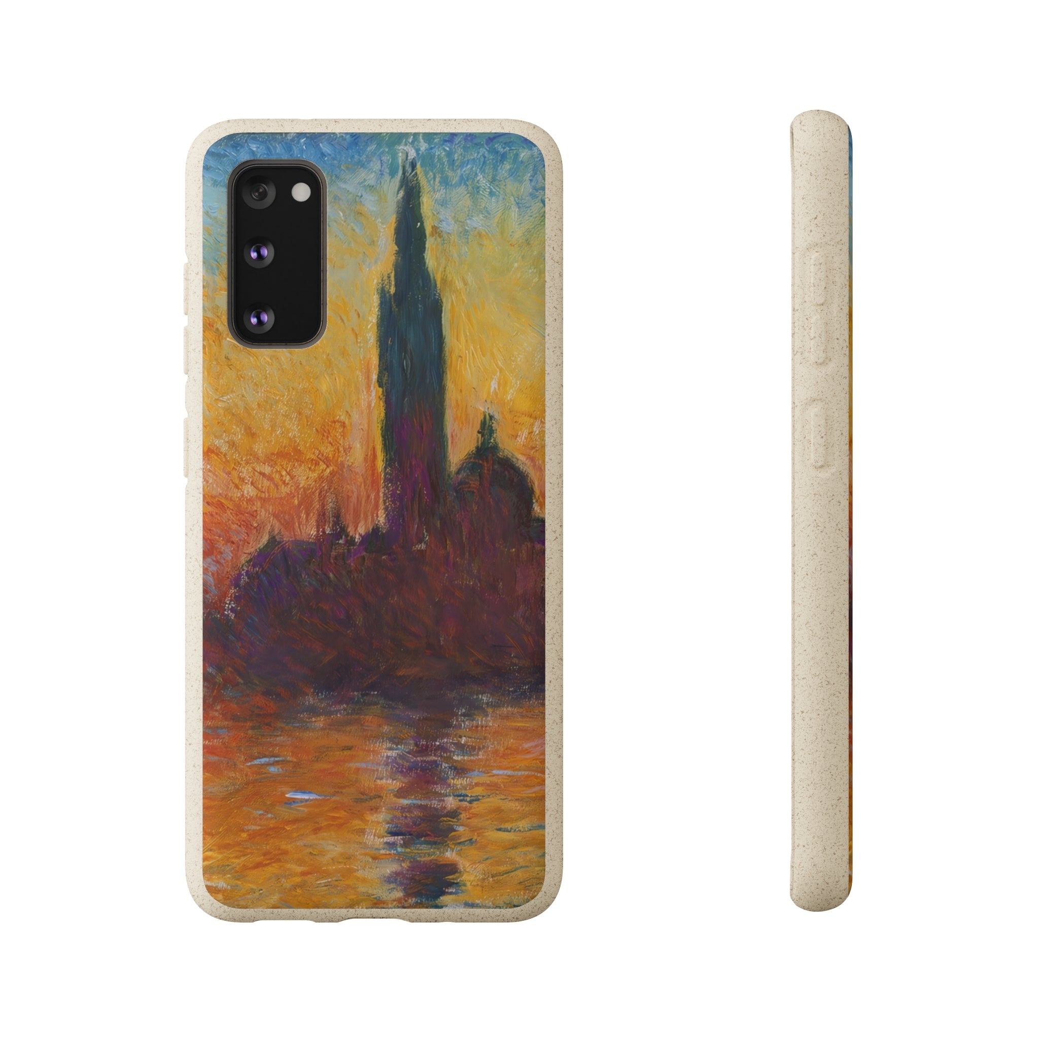 Claude Monet - San giorgio maggiore by twilight - Biodegradable Cases