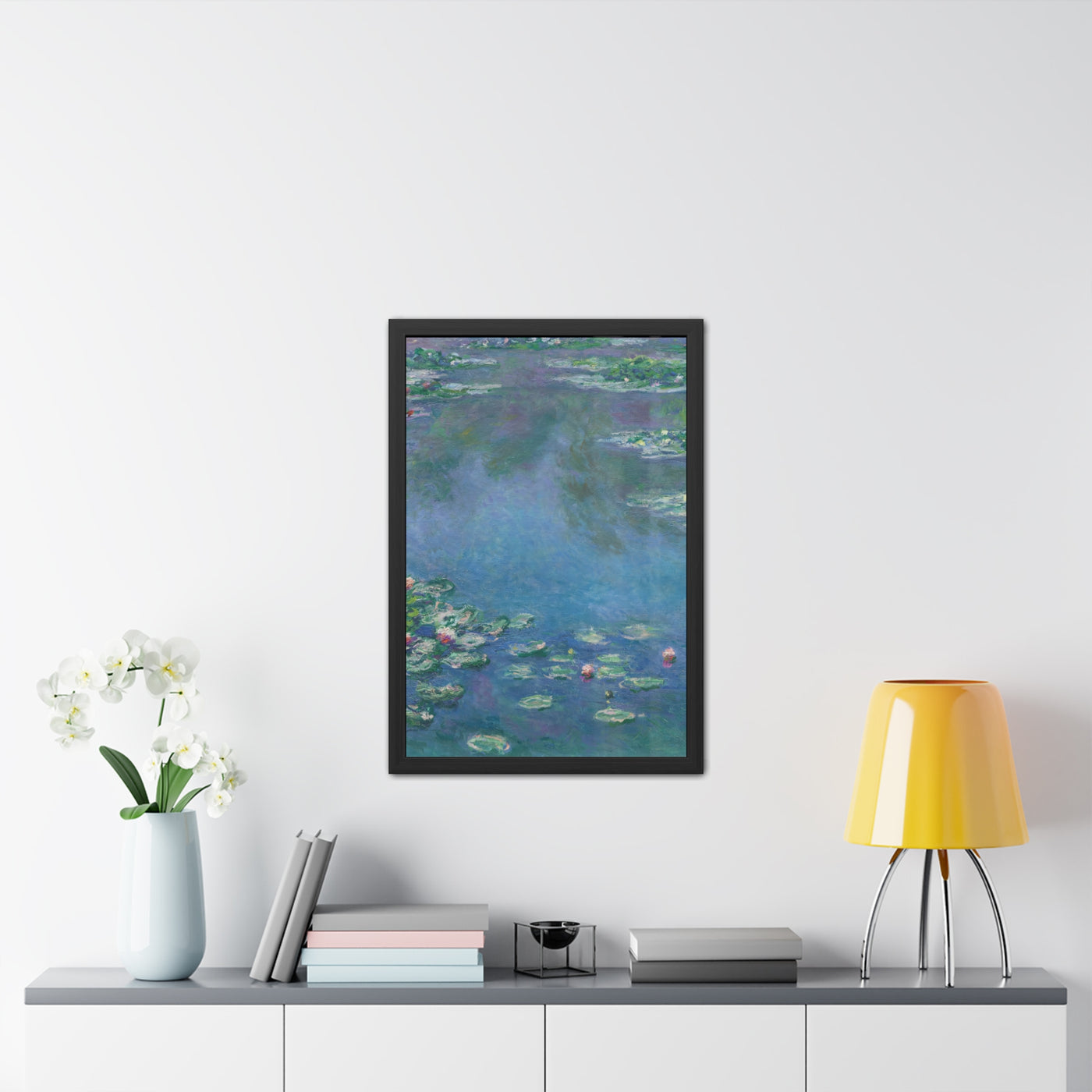 Claude Monet - Water Lilies - 1906, Ryerson - Framed Posters