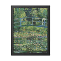 Claude Monet - Water Lilies and Japanese Bridge - Framed Posters