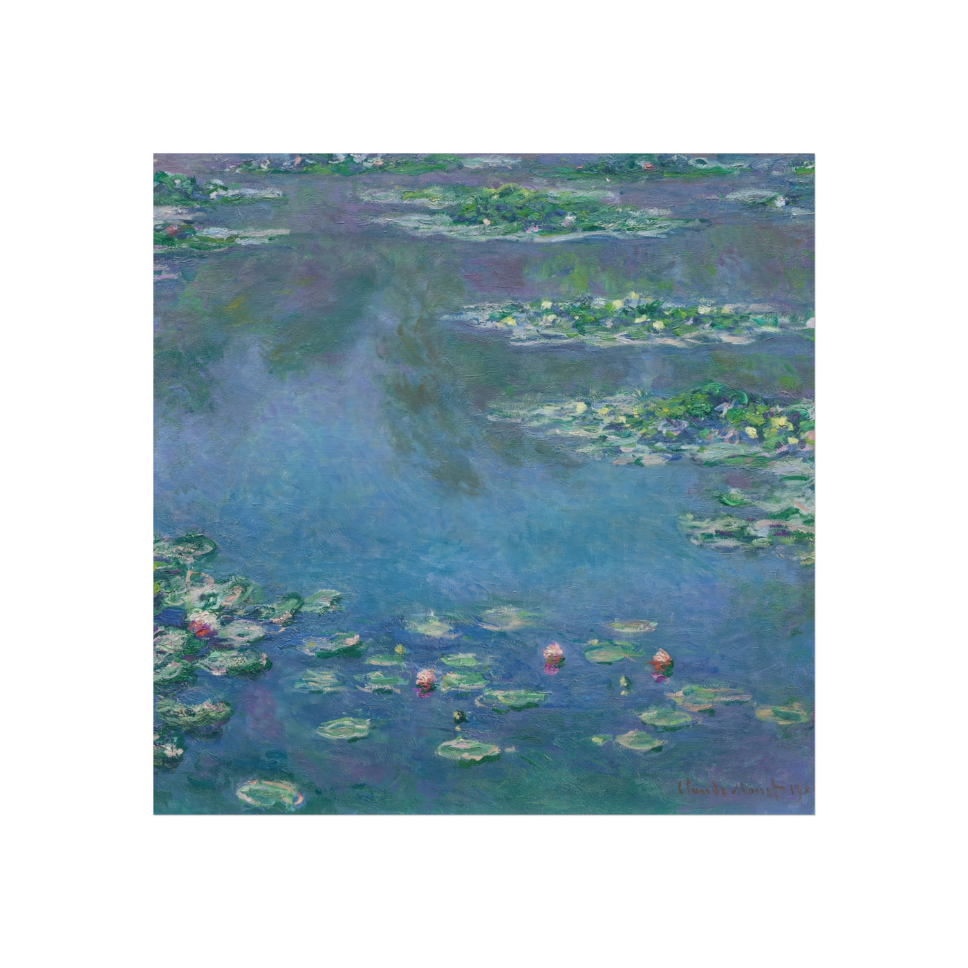 Claude Monet - Water Lilies - 1906, Ryerson - Fine Art Posters